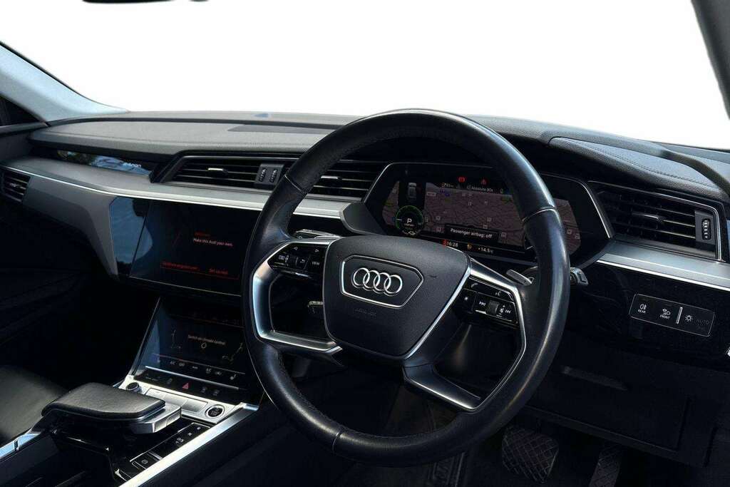 Audi E-tron 300Kw 55 Quattro 95Kwh Sport 2021 Black #6