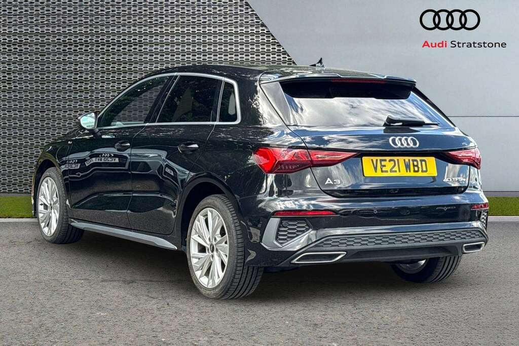 Audi A3 1.0 Tfsi 30 S Line Sportback Euro 6 Ss Grey #3