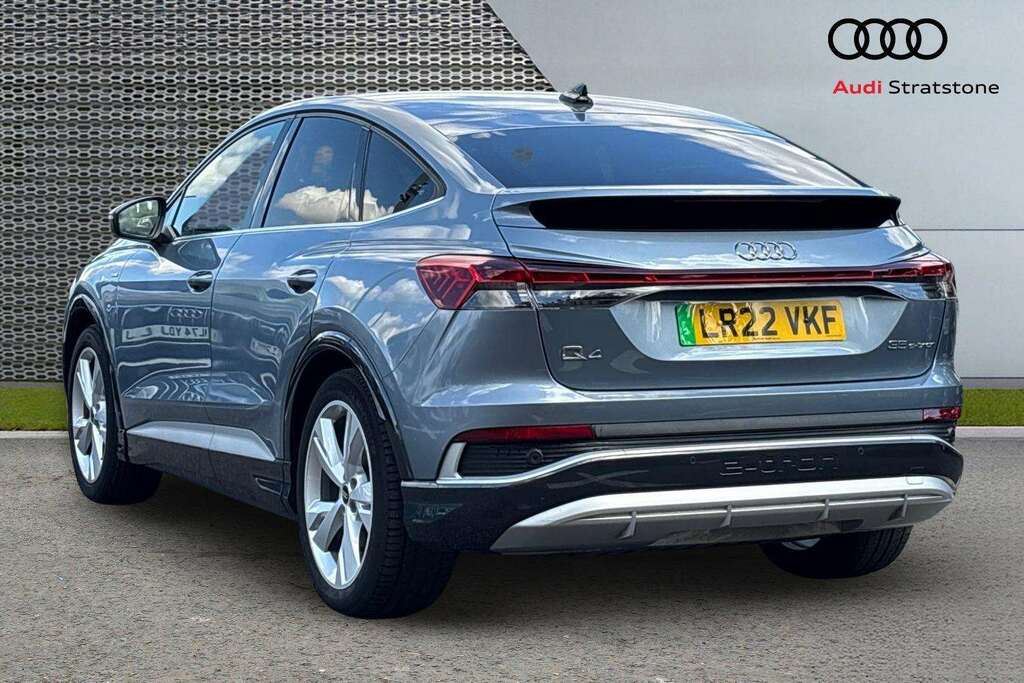 Audi Q4 E Tron 125Kw 35 55Kwh S Line 2022 Blue #3