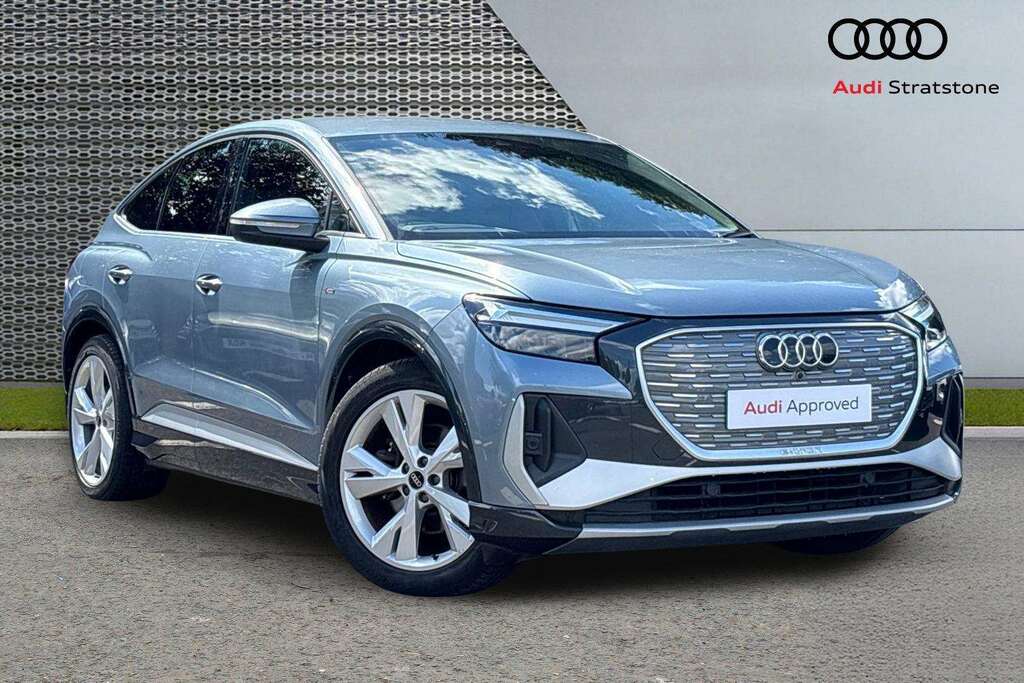 Audi Q4 E Tron 125Kw 35 55Kwh S Line 2022 Blue