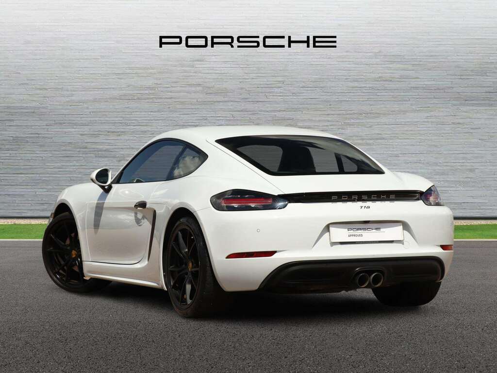 Porsche 718 Cayman Cayman S-a 2019 White #2