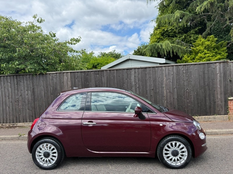 Fiat 500 Lounge Dualogic Red #2