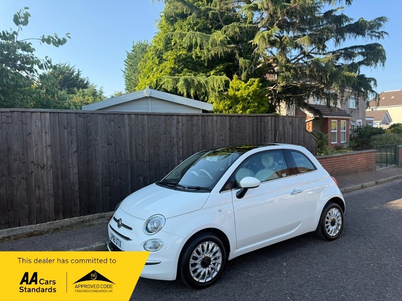 Fiat 500 Lounge White