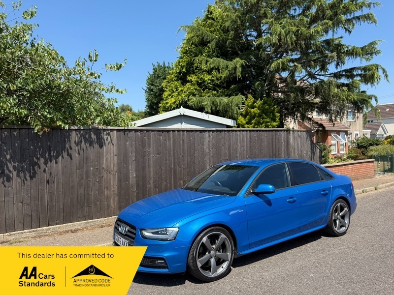 Audi A4 Tfsi Quattro S Line Blue