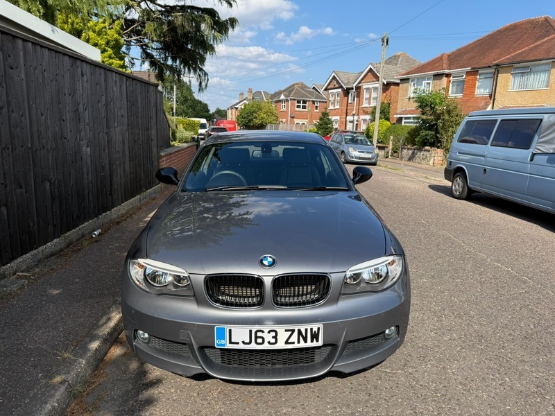 BMW 1 Series Black #7