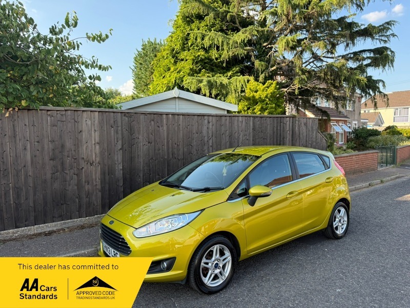 Ford Fiesta Zetec Yellow