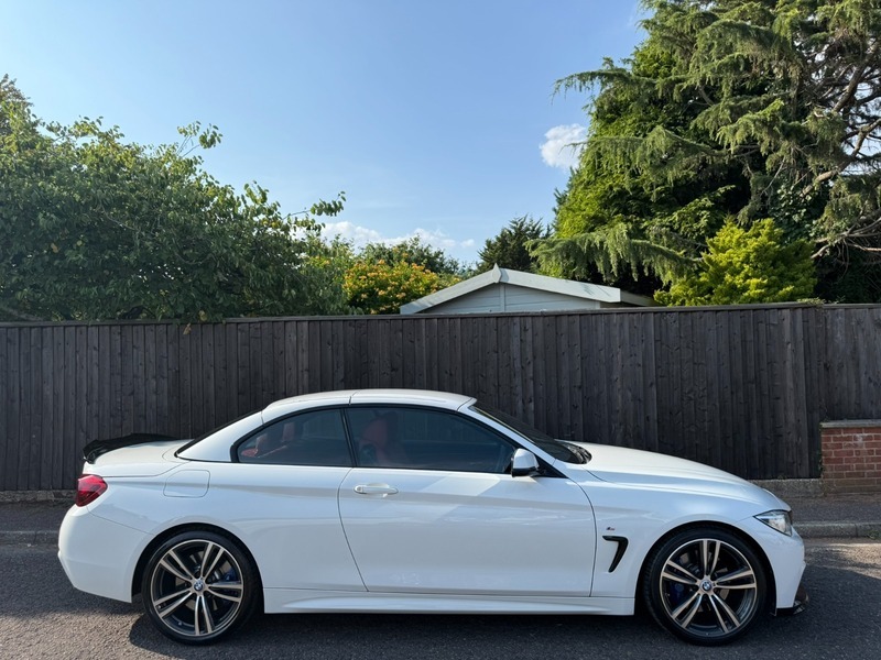 BMW 4 Series 420D M Sport White #5