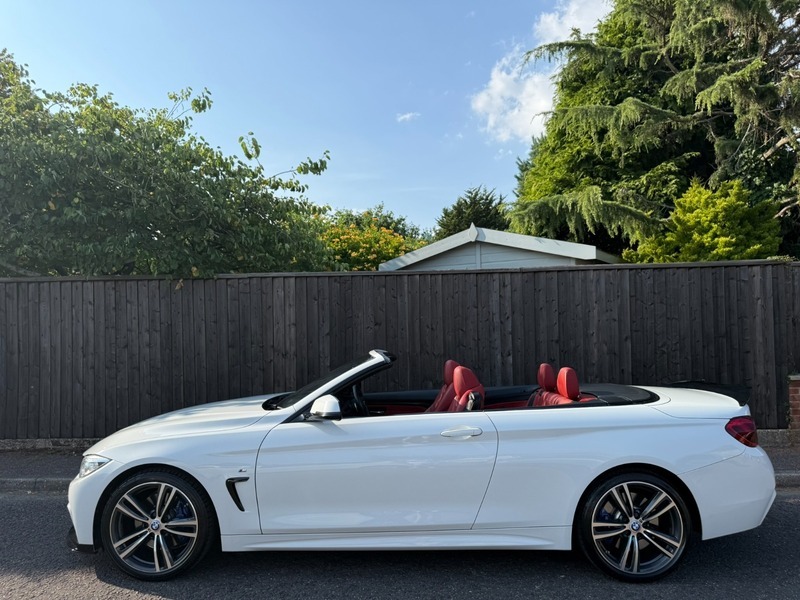 BMW 4 Series 420D M Sport White #2