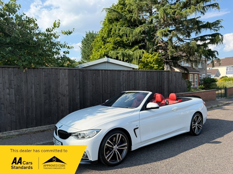 BMW 4 Series 420D M Sport White