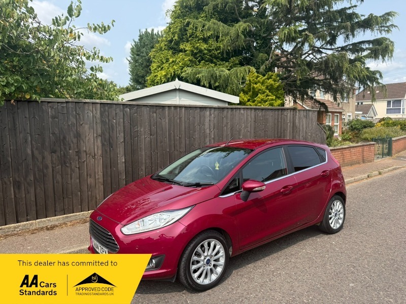 Ford Fiesta Titanium X Red