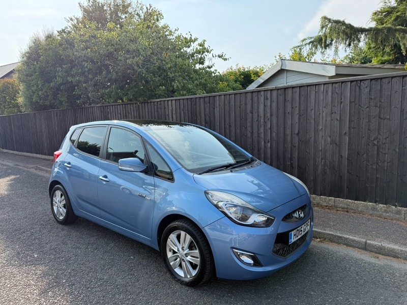 Hyundai Ix20 Crdi Se Nav Blue Silver #4