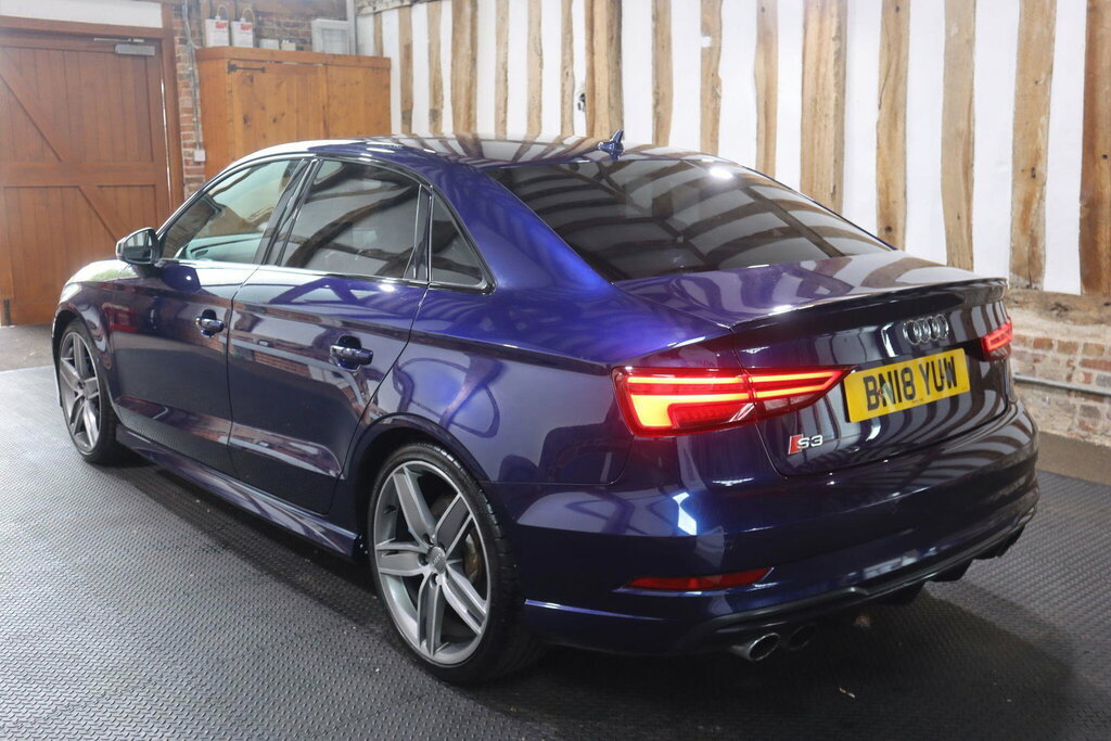 Audi S3 2.0 Tfsi Black Edition S Tronic Quattro Euro 6 S Blue #4