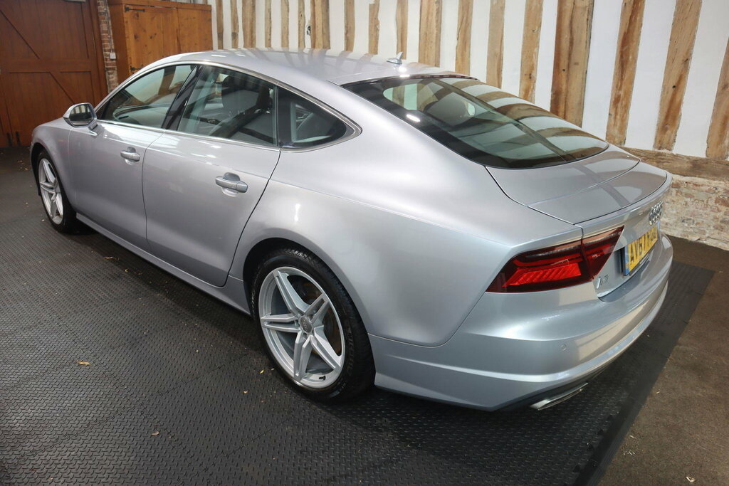 Audi A7 3.0 Tdi V6 Se Executive Sportback S Tronic Quattro Silver #4