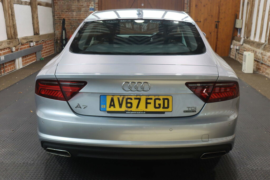 Audi A7 3.0 Tdi V6 Se Executive Sportback S Tronic Quattro Silver #5