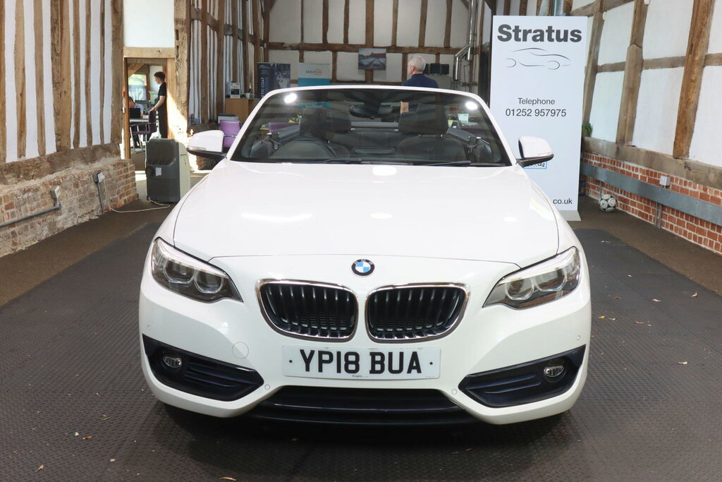 BMW 2 Series 1.5 218I Sport Euro 6 S S White #2