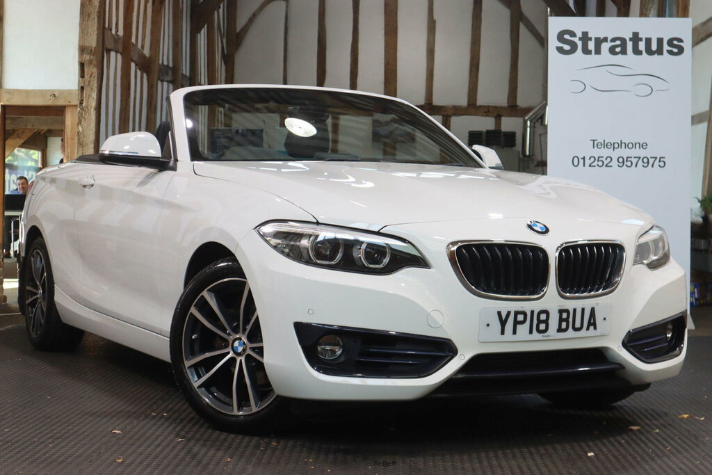 BMW 2 Series 1.5 218I Sport Euro 6 S S White