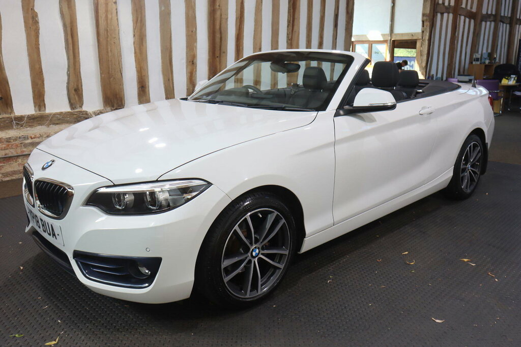 BMW 2 Series 1.5 218I Sport Euro 6 S S White #3