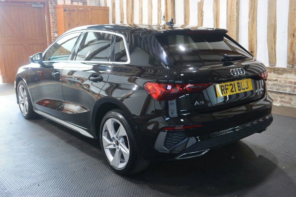 Audi A3 1.4 Tfsie 40 S Line Sportback S Tronic Euro 6 S S Black #4