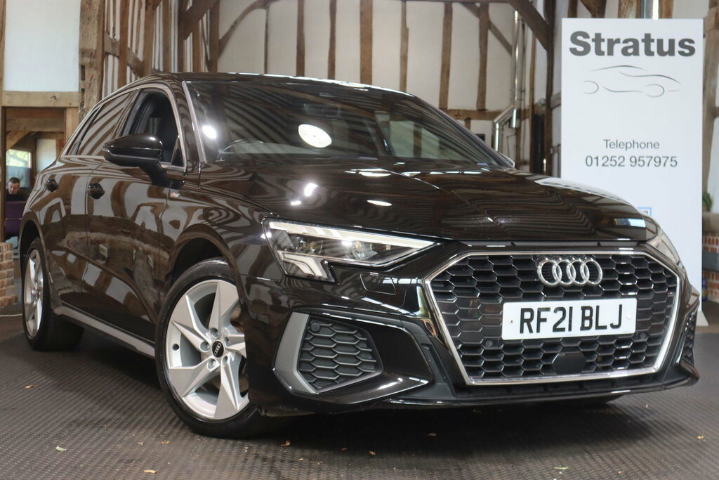 Audi A3 1.4 Tfsie 40 S Line Sportback S Tronic Euro 6 S S Black