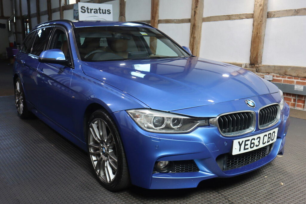 BMW 3 Series 2.0 316D Se Touring Euro 5 Ss Black #7