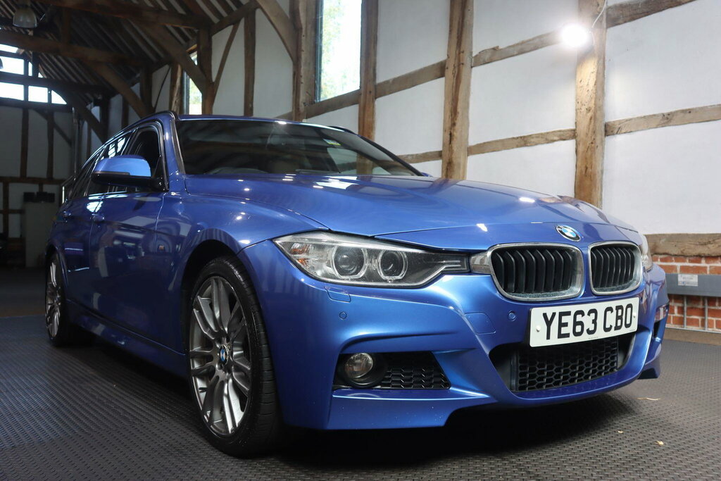 BMW 3 Series 2.0 316D Se Touring Euro 5 Ss Black #12