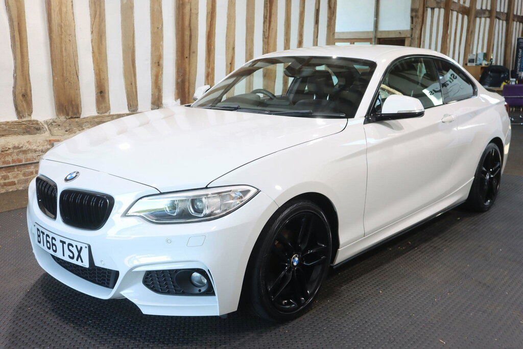 BMW 2 Series 2.0 218D M Sport Euro 6 S S White #3
