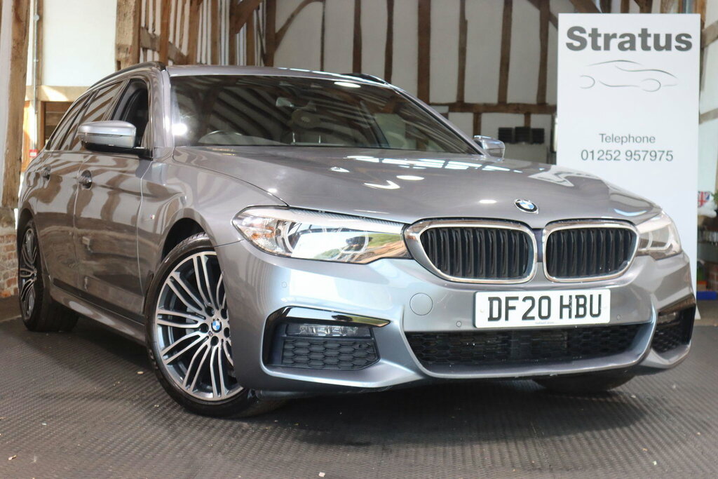 BMW 5 Series 2.0 520D Mht M Sport Touring Euro 6 S S Blue