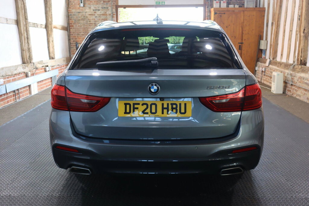 BMW 5 Series 2.0 520D Mht M Sport Touring Euro 6 S S Blue #5