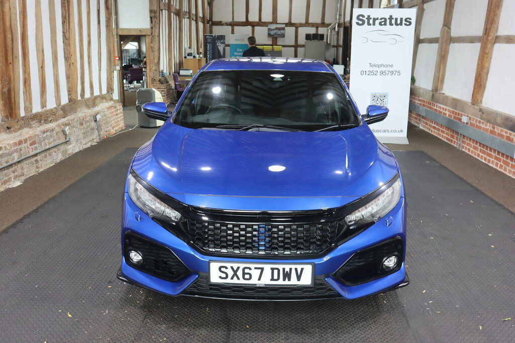 Honda Civic 1.5 Vtec Turbo Sport Euro 6 S S Blue #2
