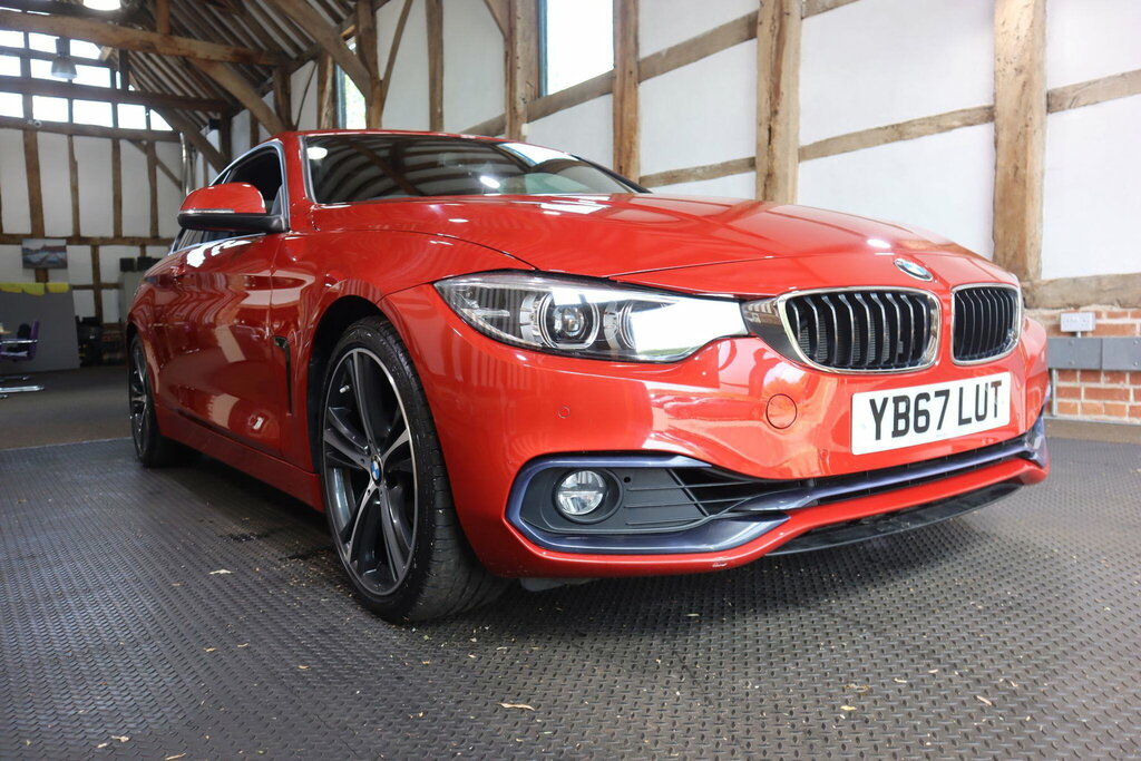 BMW 4 Series Hatchback White #54