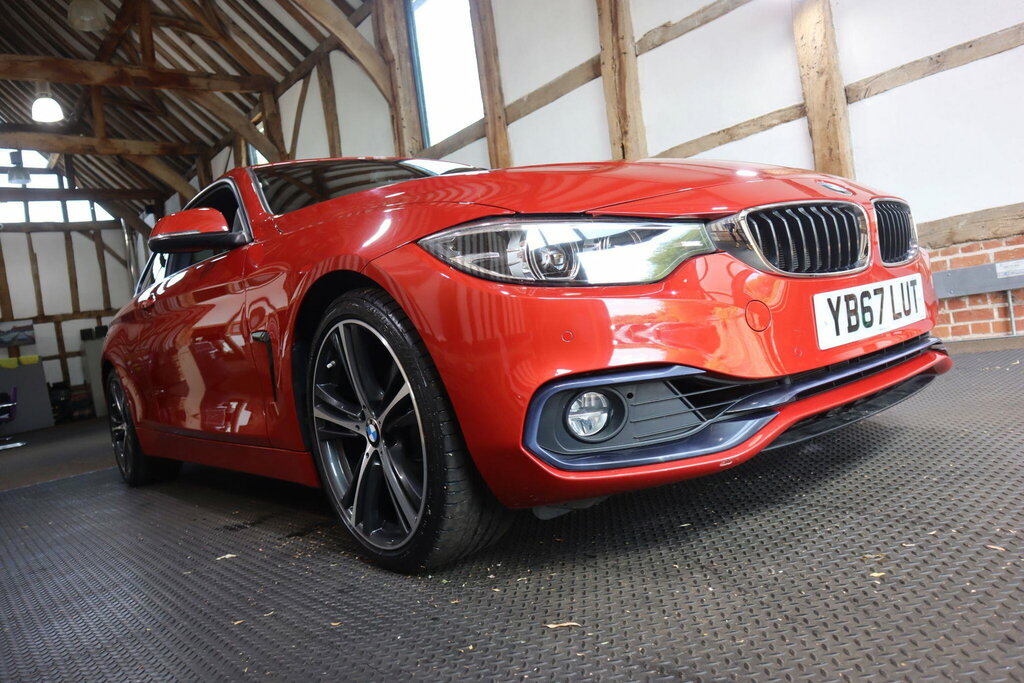 BMW 4 Series Hatchback White #55