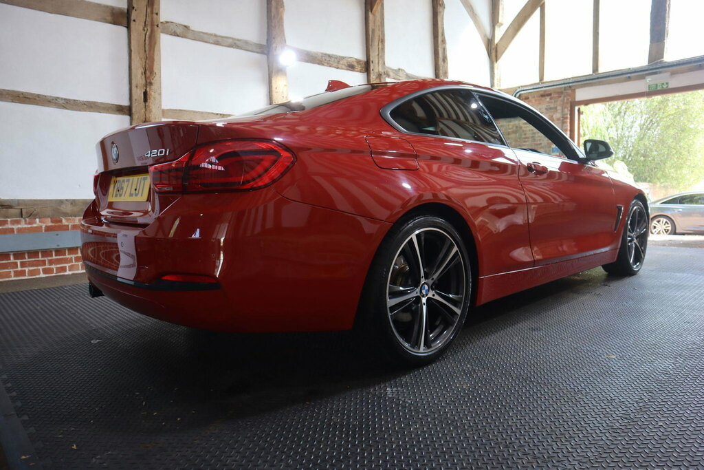 BMW 4 Series Hatchback White #60