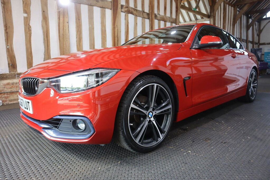 BMW 4 Series Hatchback White #69