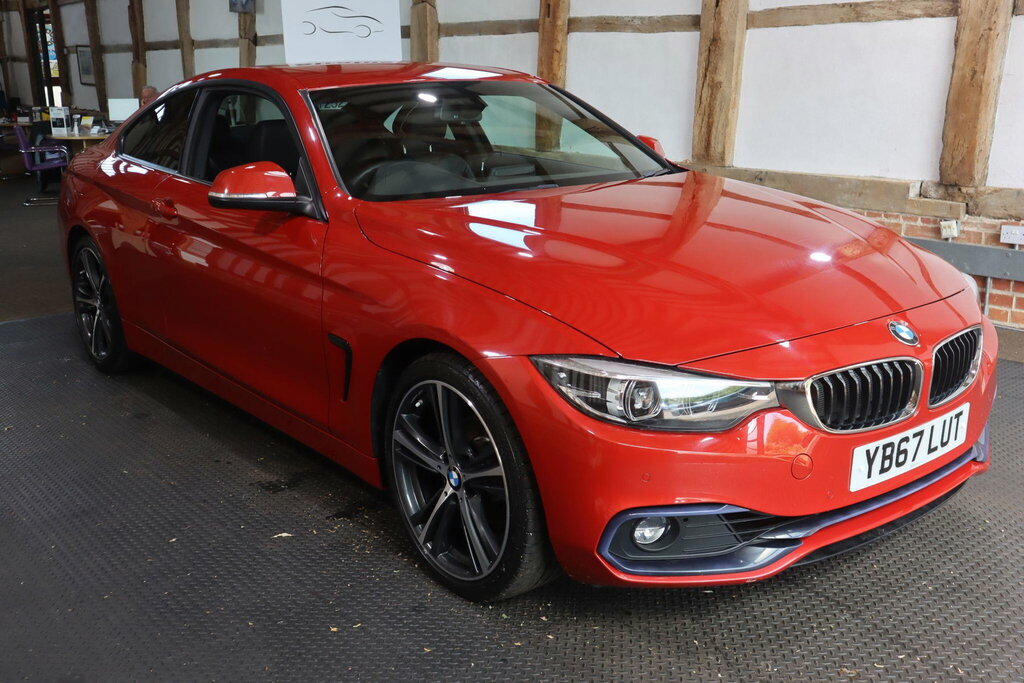 BMW 4 Series Hatchback White #7