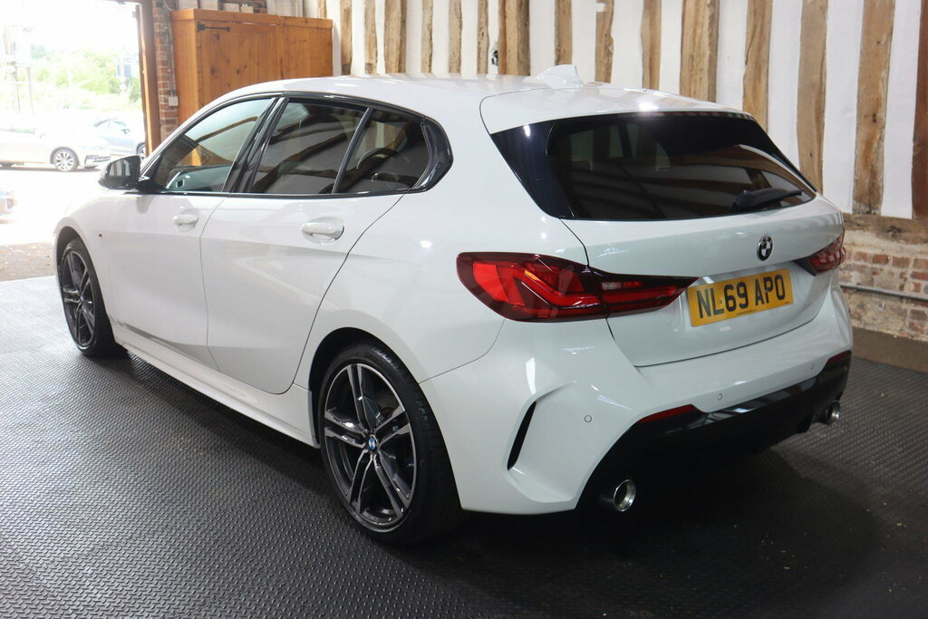 BMW 1 Series 2.0 118D M Sport Euro 6 S S White #4