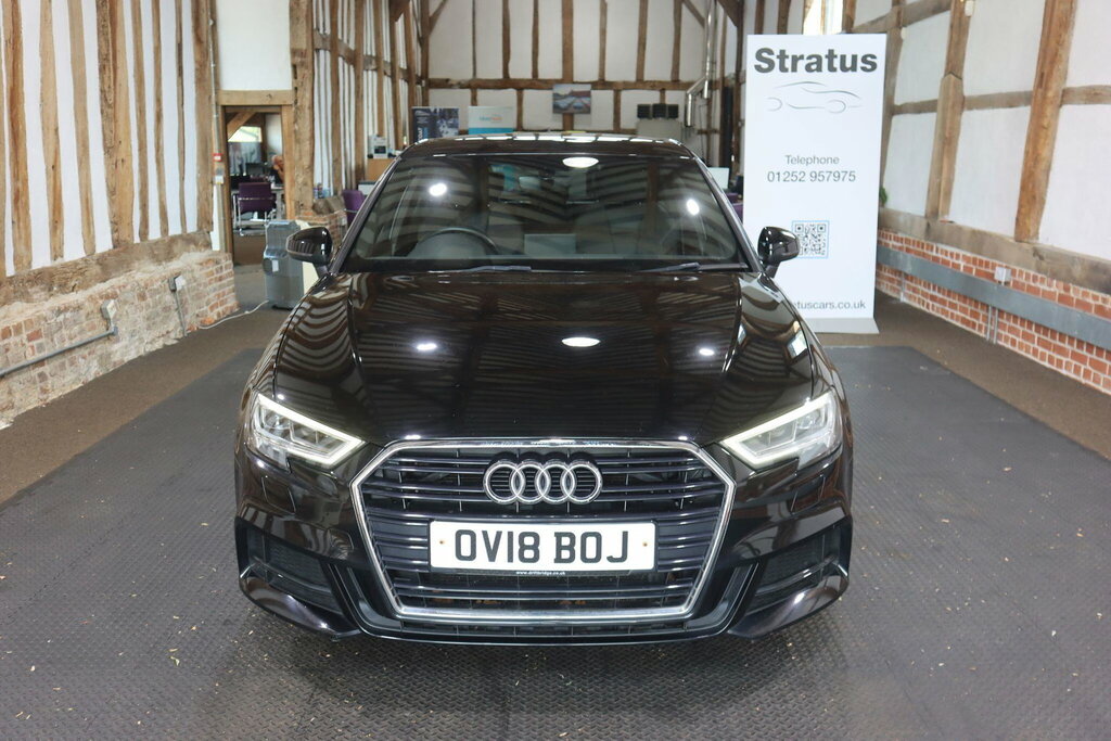 Audi A3 2.0 Tdi S Line Sportback Euro 6 S S Black #2