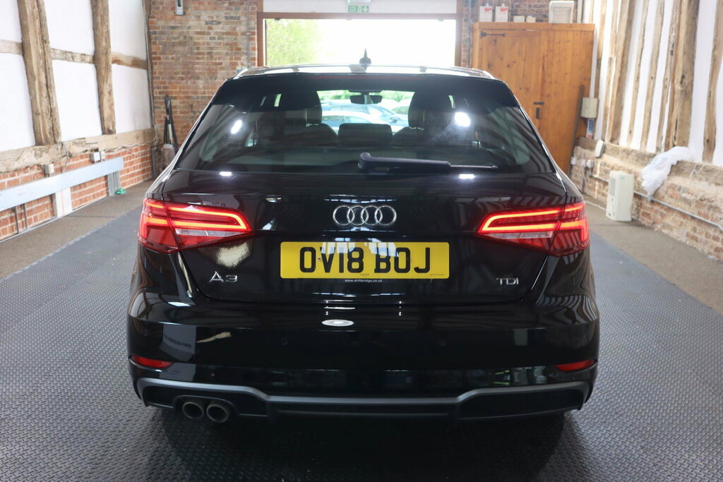 Audi A3 2.0 Tdi S Line Sportback Euro 6 S S Black #5