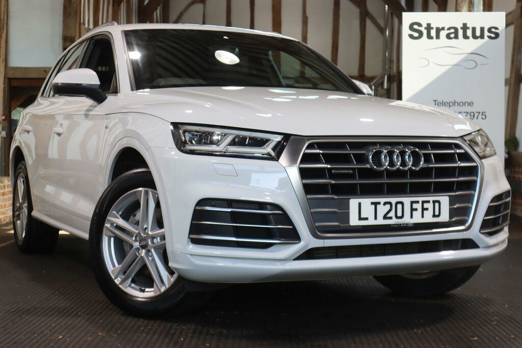 Audi Q5 2.0 Tfsi 45 S Line S Tronic Quattro Euro 6 S S 5 White