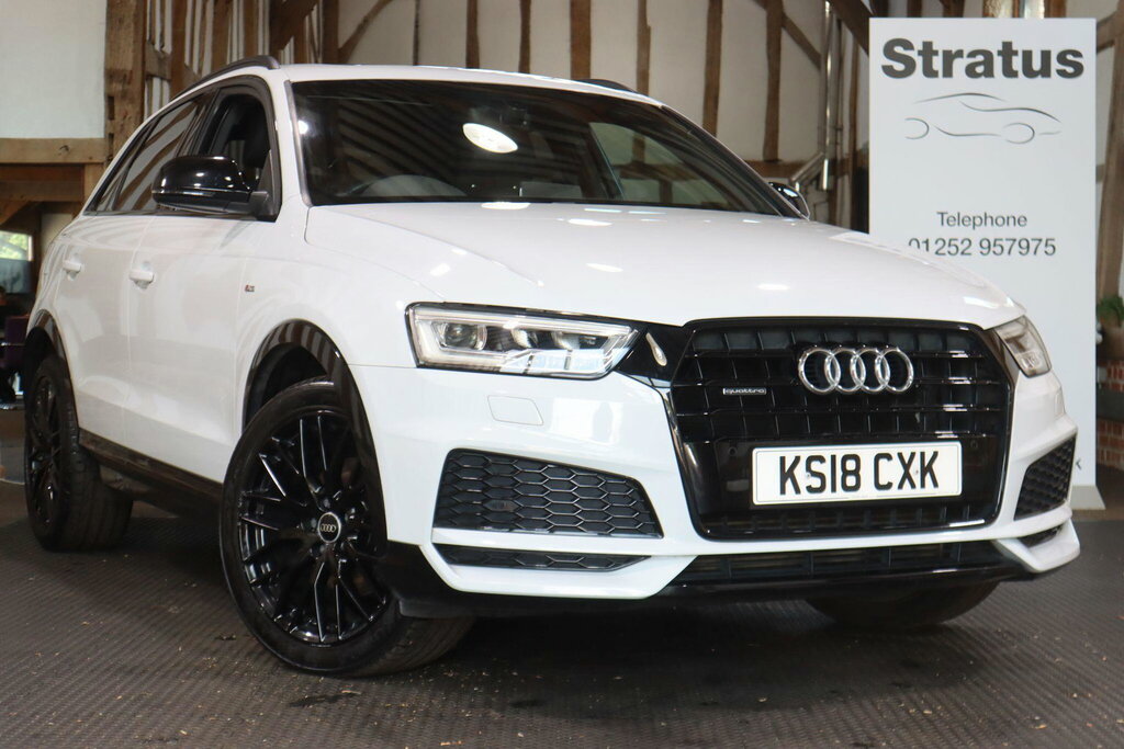 Audi Q3 2.0 Tfsi Black Edition S Tronic Quattro Euro 6 S White