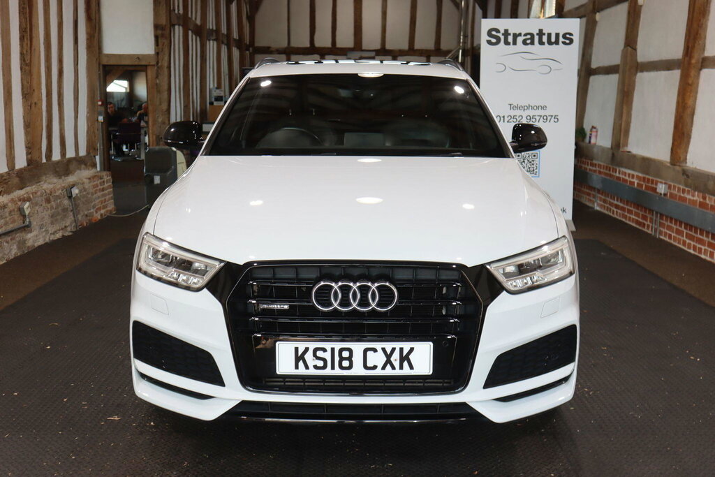 Audi Q3 2.0 Tfsi Black Edition S Tronic Quattro Euro 6 S White #2