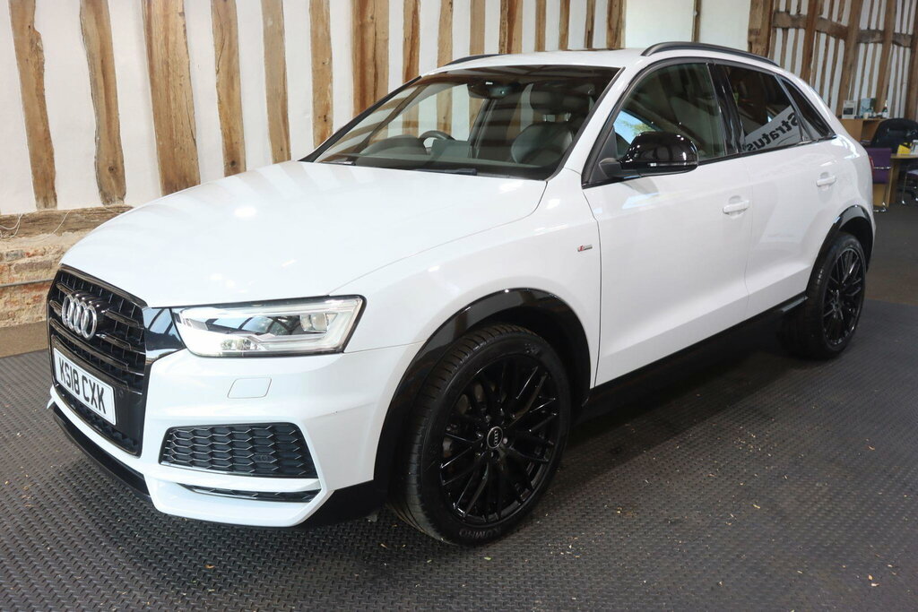 Audi Q3 2.0 Tfsi Black Edition S Tronic Quattro Euro 6 S White #3
