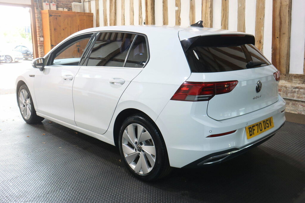 Volkswagen Golf 1.5 Tsi Style Euro 6 S S BF70DSV White #4