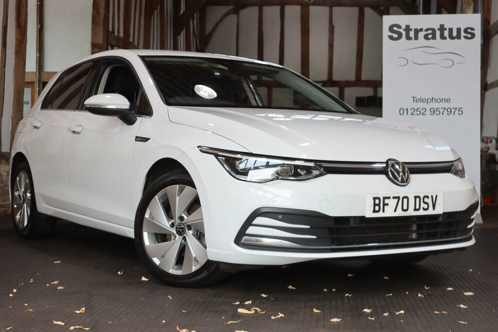 Volkswagen Golf 1.5 Tsi Style Euro 6 S S White