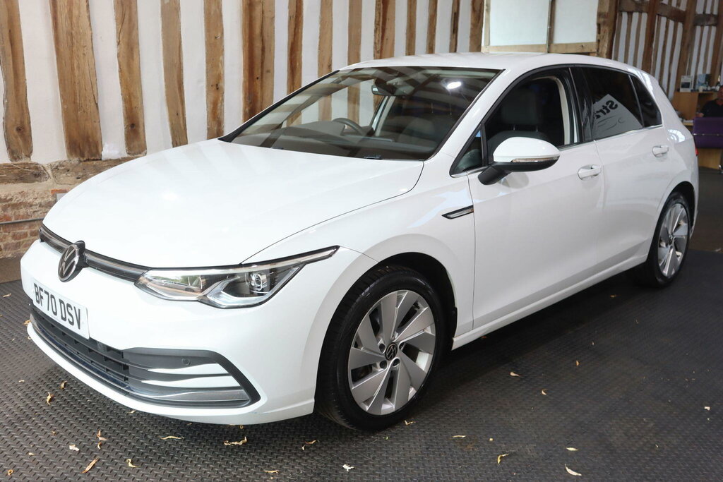 Volkswagen Golf 1.5 Tsi Style Euro 6 S S BF70DSV White #3