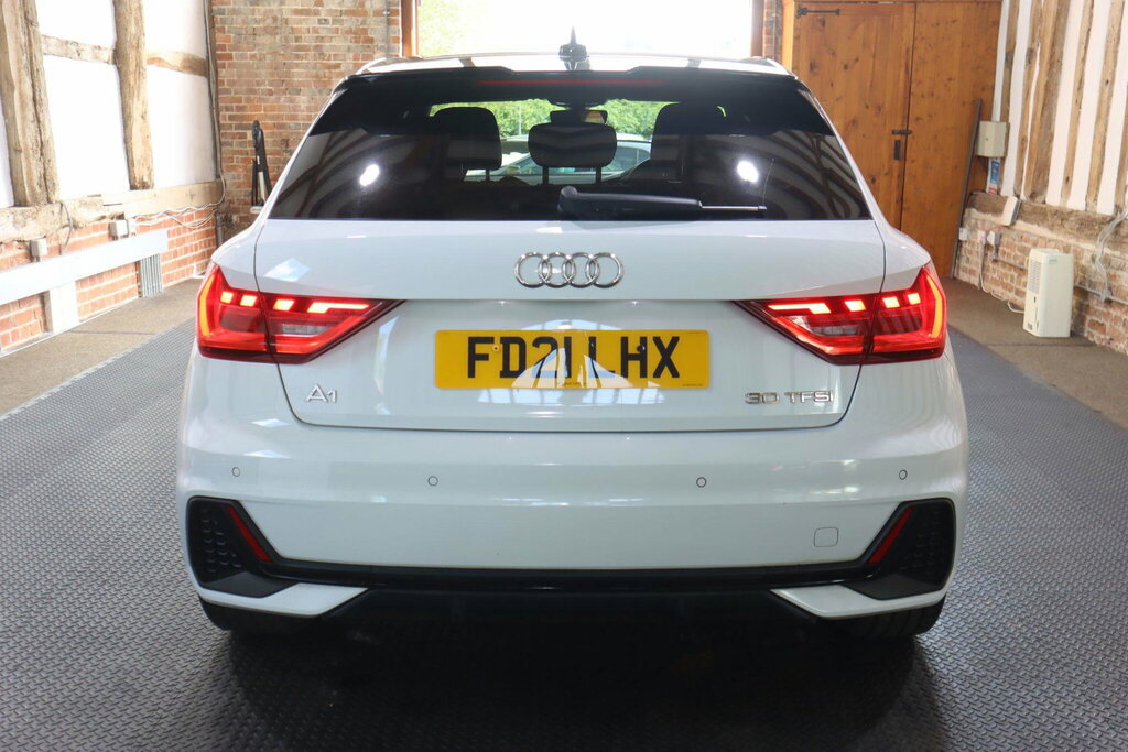 Audi A1 1.0 Tfsi 30 Black Edition Sportback Euro 6 S S 5 White #5