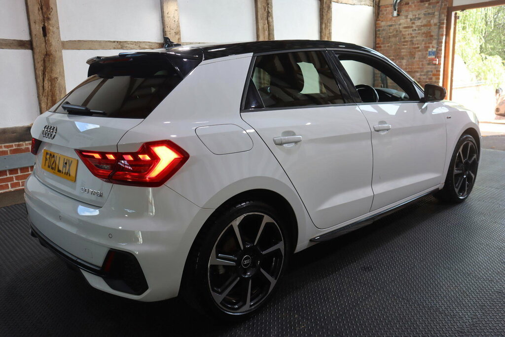 Audi A1 1.0 Tfsi 30 Black Edition Sportback Euro 6 S S 5 White #6