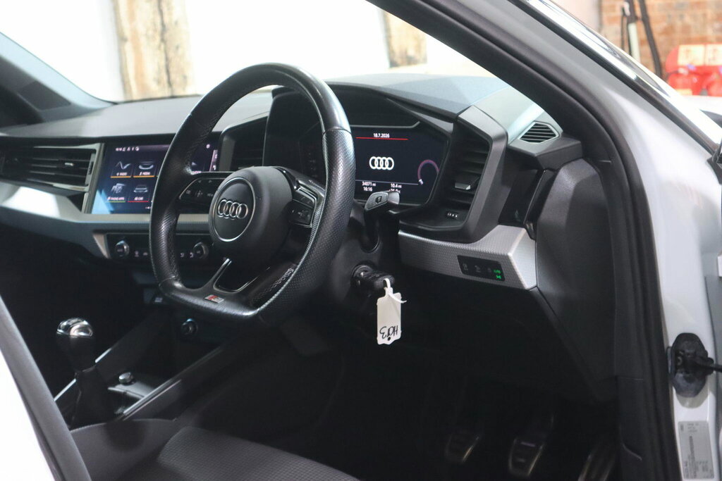 Audi A1 30 Tfsi 110 S Line White #9