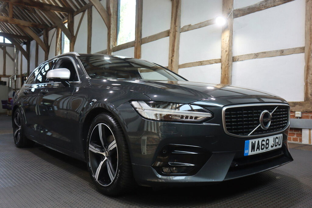 Volvo V90 300H Luxury Silver #12