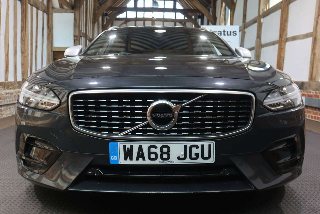 Volvo V90 300H Luxury Silver #8