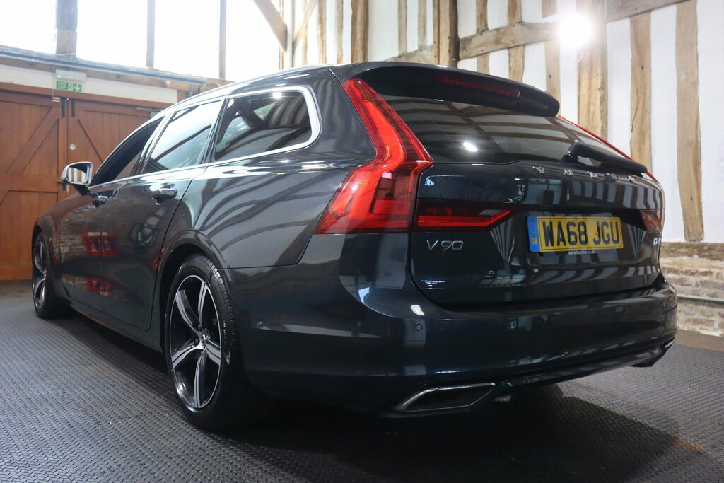 Volvo V90 300H Luxury Silver #10